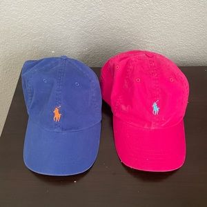 Polo Ralph Lauren Vintage Hats Leather Strap